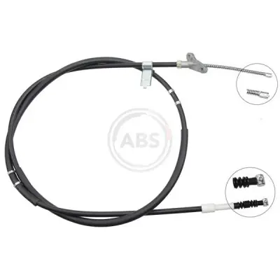 Cable de accionamiento, freno de estacionamiento A.B.S. K19428 Certificado
